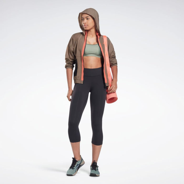 Reebok Apparel Women Lux 3/4 Leggings BLACK