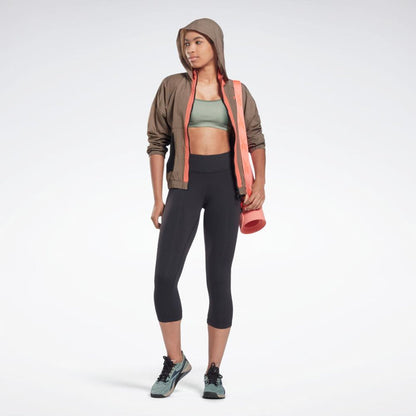 Reebok Apparel Women Lux 3/4 Leggings BLACK