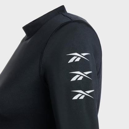 Reebok Apparel Women MYT Long Sleeve Top BLACK