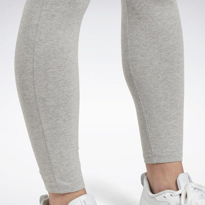 Reebok Apparel Women Reebok Identity Cotton Leggings MGREYH