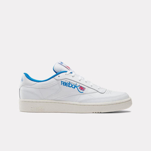 Reebok Footwear Men Club C 85 Shoes FTWWHT/CHALK/KINBLU