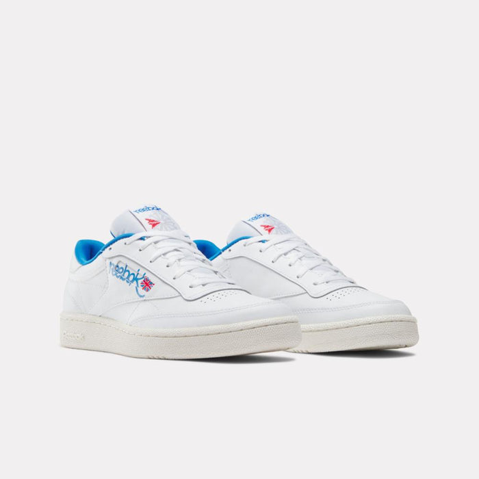 Reebok Footwear Men Club C 85 Shoes FTWWHT/CHALK/KINBLU