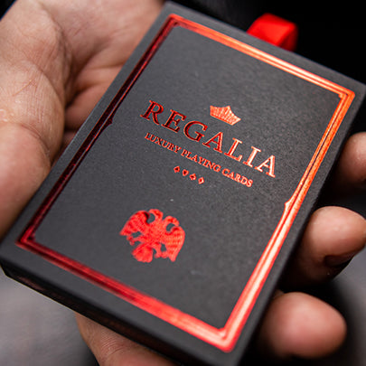 Regalia Red Playing Cards - Signature Edition Playing Cards by Shin Lim