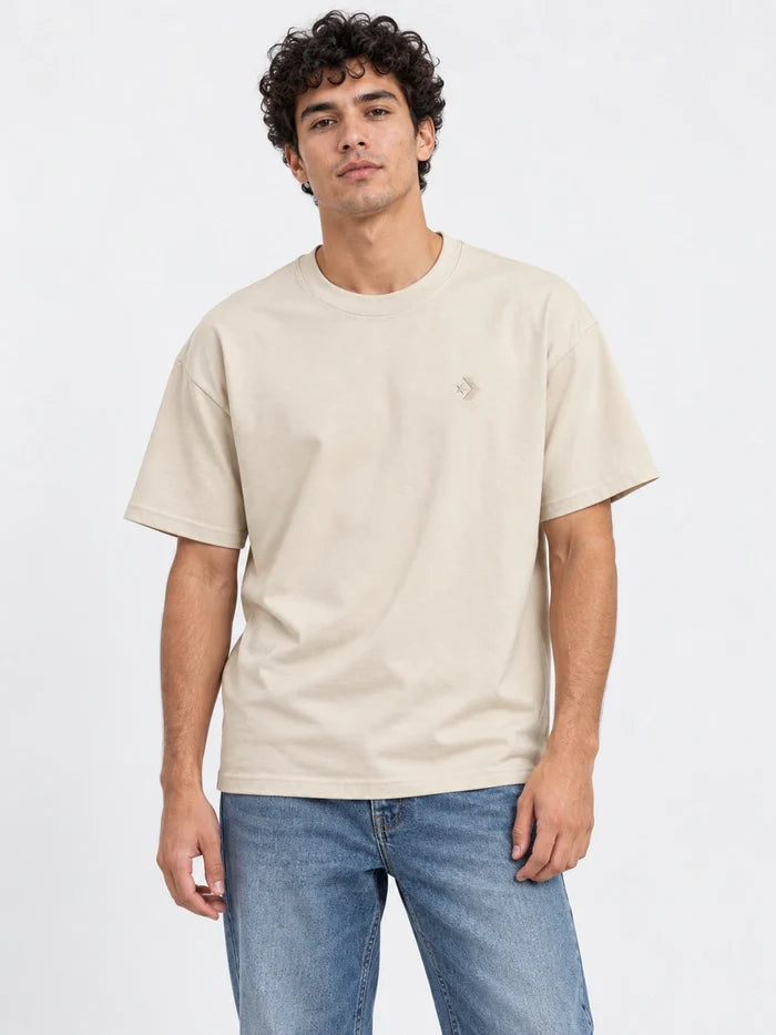 Remera Converse Star Chevron Crudo — vista principal