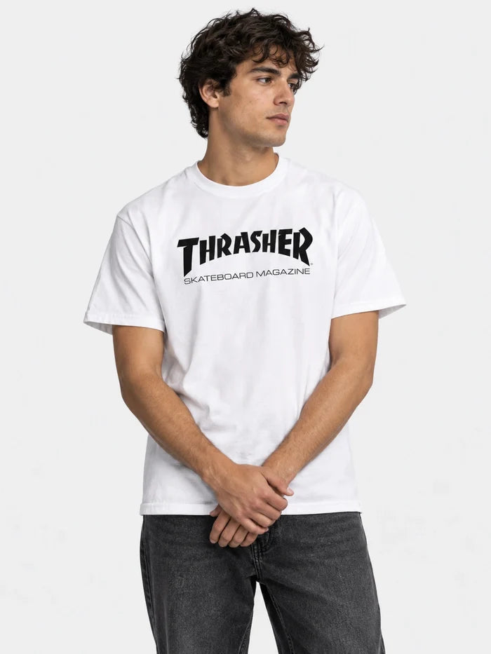 Remera Thrasher Skatemag Blanco — vista principal