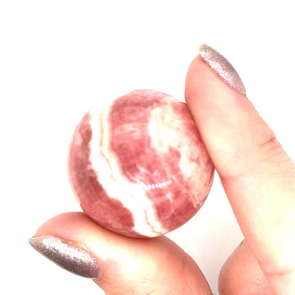 Rhodochrosite Gemstone Spheres