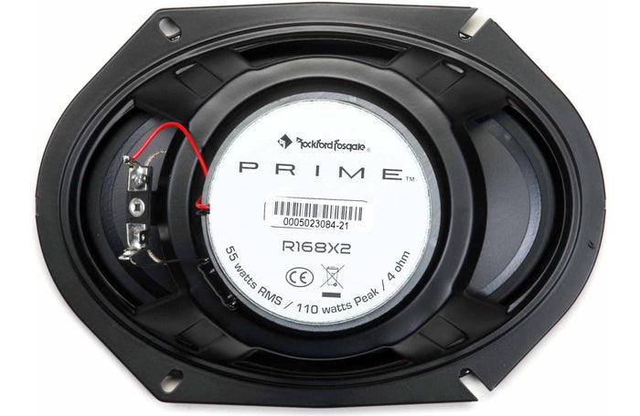 Rockford R168X2 Prime 6 x 8" Full Range Coaxial Speaker