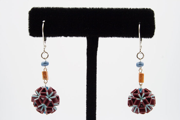 Rosalind Diaz: Earring, complex w/lever back