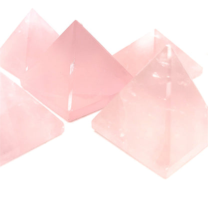 Rose Quartz Gemstone Pyramid