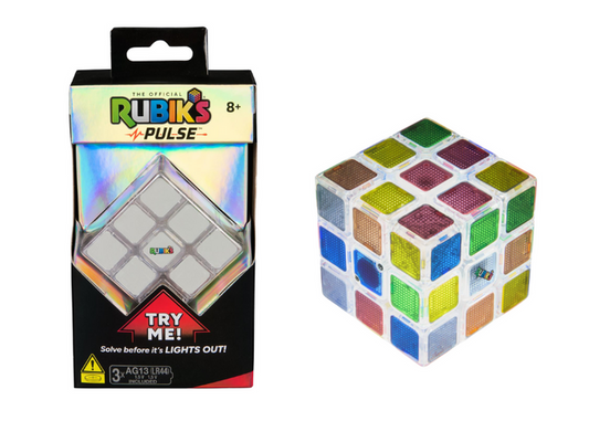 Rubik's Pulse Cube 3x3 - Transparent