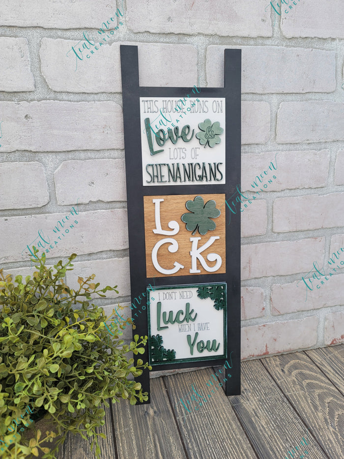 Runs on Love & Shenanigans- Set of 3- wholesale