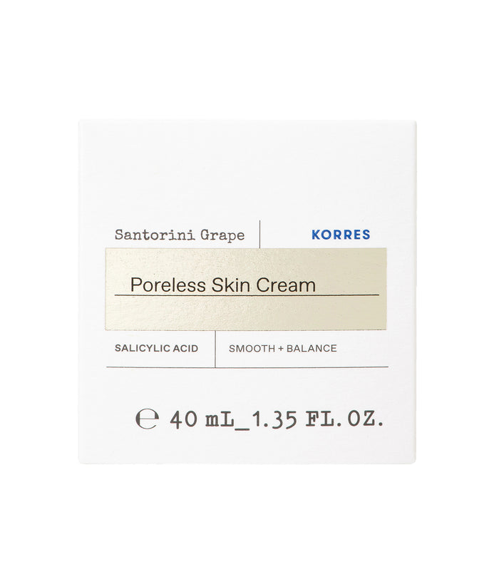 Santorini Grape Poreless Skin Cream Skincare Korres