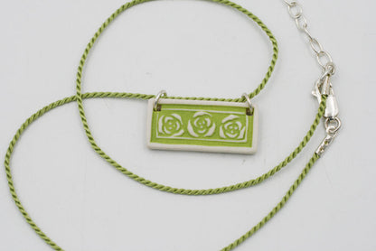 Green Roses Rectangle