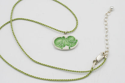 Green Poppy Oval