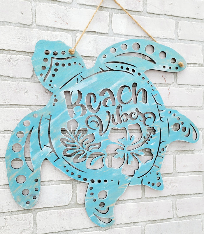Sea Turtle Door Hanger- wholesale