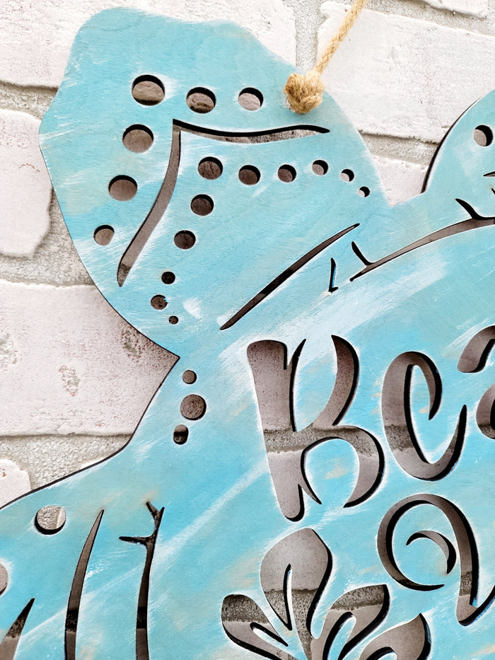Sea Turtle Door Hanger- wholesale