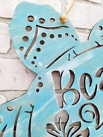 Sea Turtle Door Hanger- wholesale
