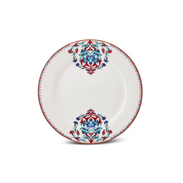 Service de table en porcelaine Karaca Nakkas pour 6 personnes, 24 pièces