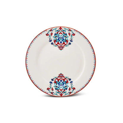 Service de table en porcelaine Karaca Nakkas pour 6 personnes, 24 pièces