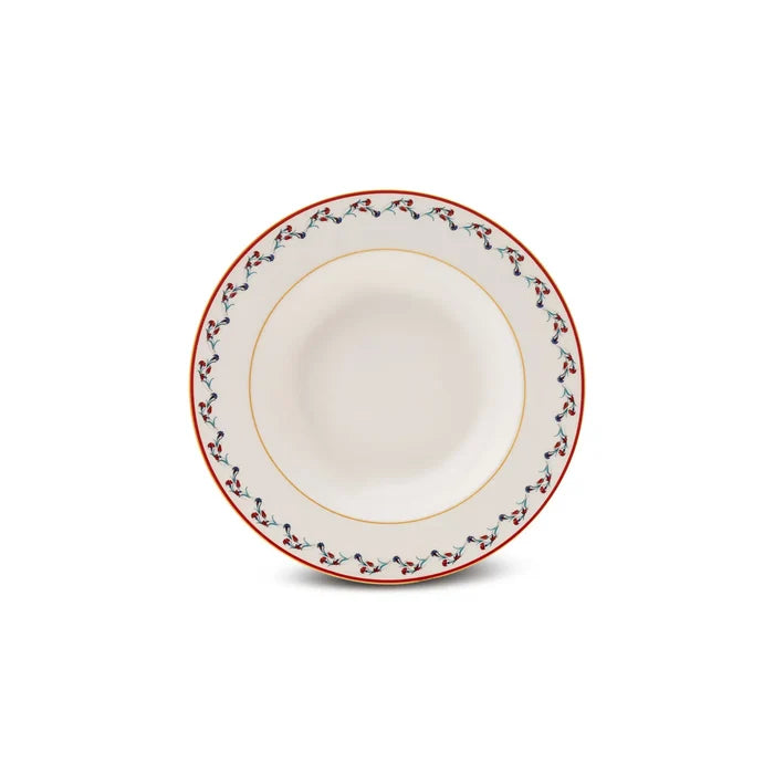 Service de table en porcelaine Karaca Nakkas pour 6 personnes, 24 pièces