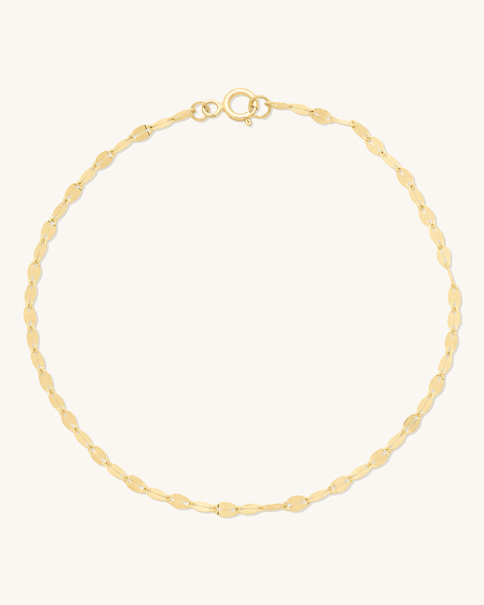 Shimmer Mirror Anklet