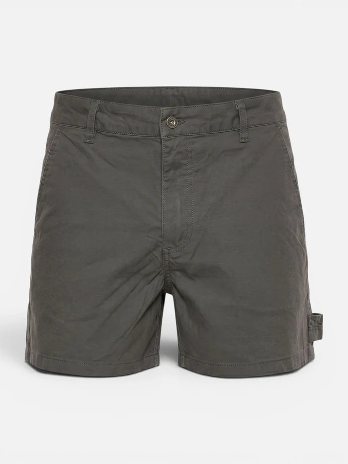 Short Converse Carpenter Recto Elastizado Gris