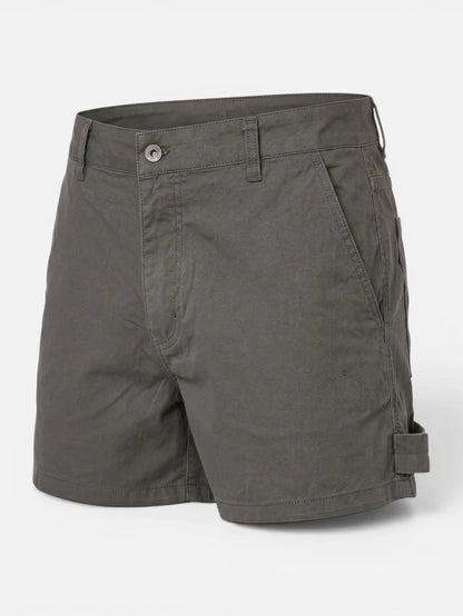 Short Converse Carpenter Recto Elastizado Gris