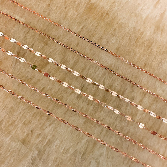 Silken Rolo Necklace