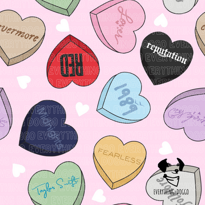 Singer Candy Hearts - Bandana