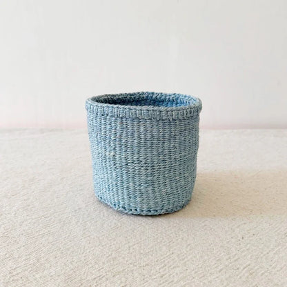 Sky Blue Plant Basket