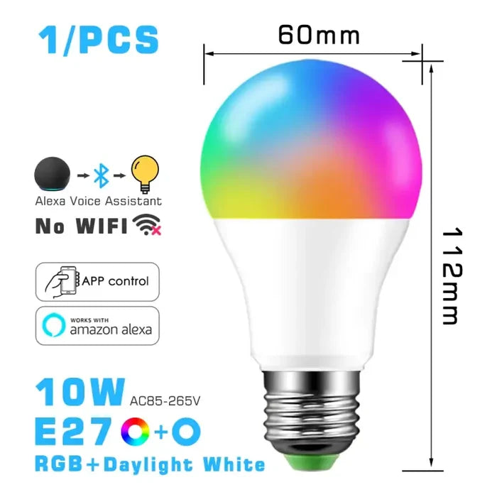 Alexa bulb e27 rgbcw / CHINA