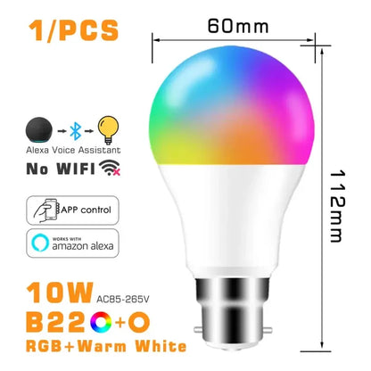 Alexa bulb B22 rgbww / CHINA