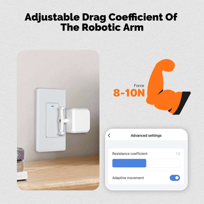 Smart Ble Finger Robot Warp Switch Button Wireless Switch Bot App Control