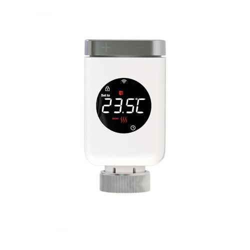 Smart Wifi Thermostatic Radiator Valve TRV Programmable Temperature Controller - MOES