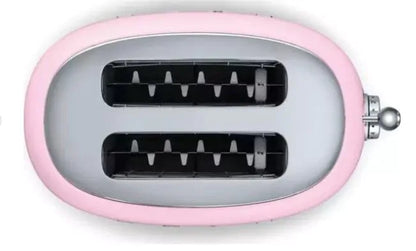 Smeg 50's Retro Style Toaster 2 Slice | PINK | TSF01PKUK