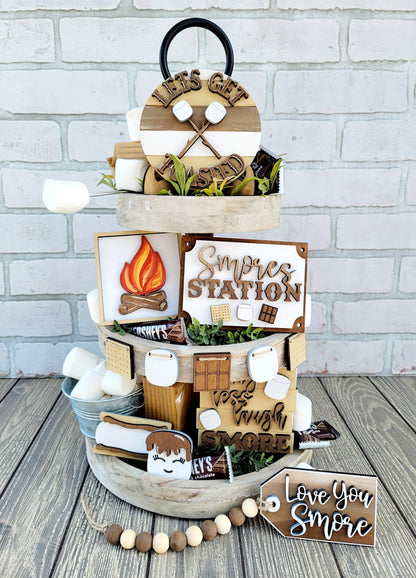 S'mores Tiered Tray Set- wholesale