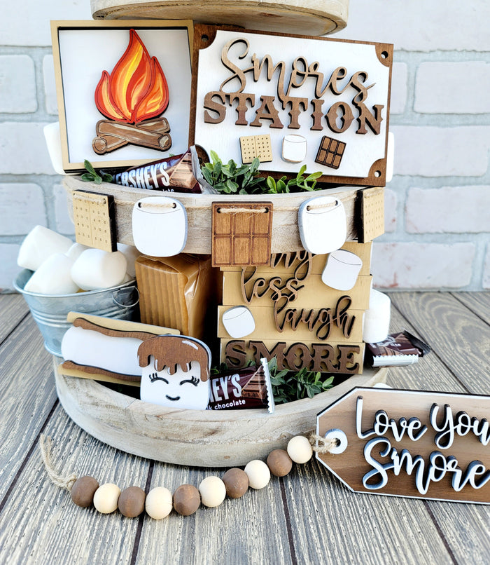 S'mores Tiered Tray Set- wholesale