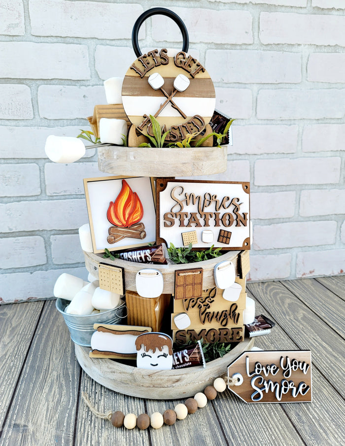 S'mores Tiered Tray Set- wholesale