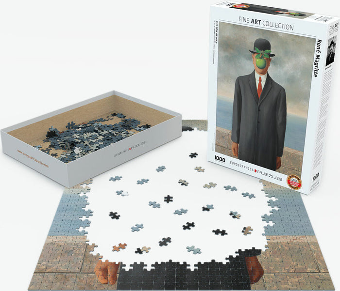Son of Man by Rene Magritte 1000-Piece Puzzle