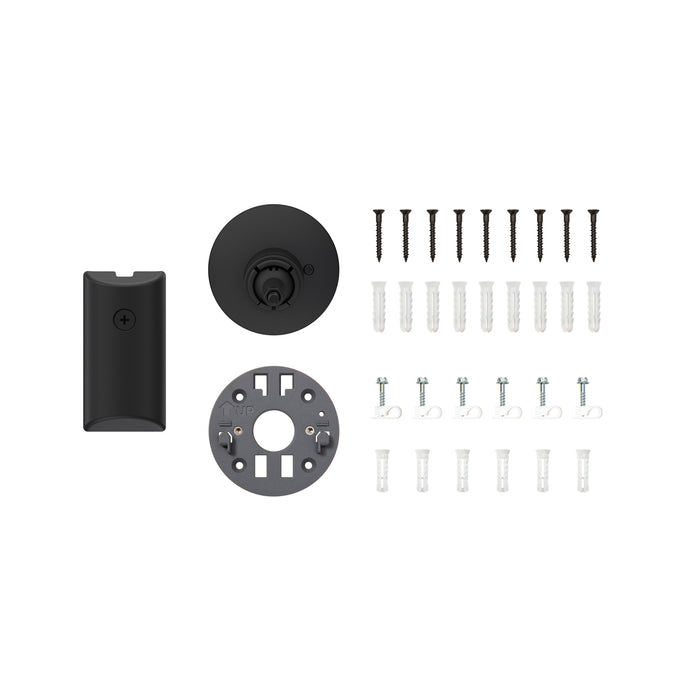 Black:Spare Parts Kit for Cameras  Spotlight Cam Pro (2nd Gen), Plug-In