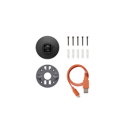 Black:Spare Parts Kit (Spotlight Cam Battery 2nd Gen)