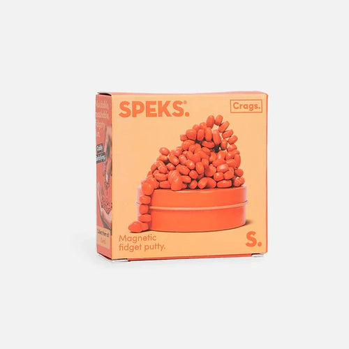 Speks Crags Magnetc Putty Fidget Toy (14+) - Matte Coral