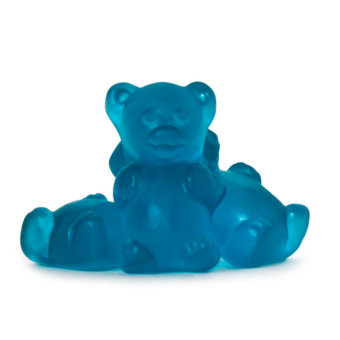 Spicy Blue Raspberry Gummy Bears Candy - 2.2 LB