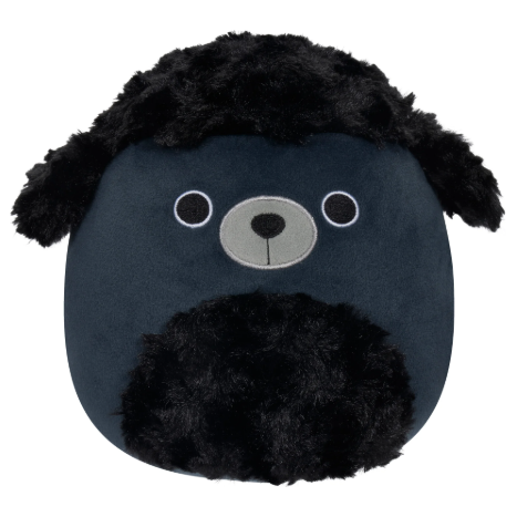 Squishmallow 8 Inch Jettward the Black Poodle Plush Toy