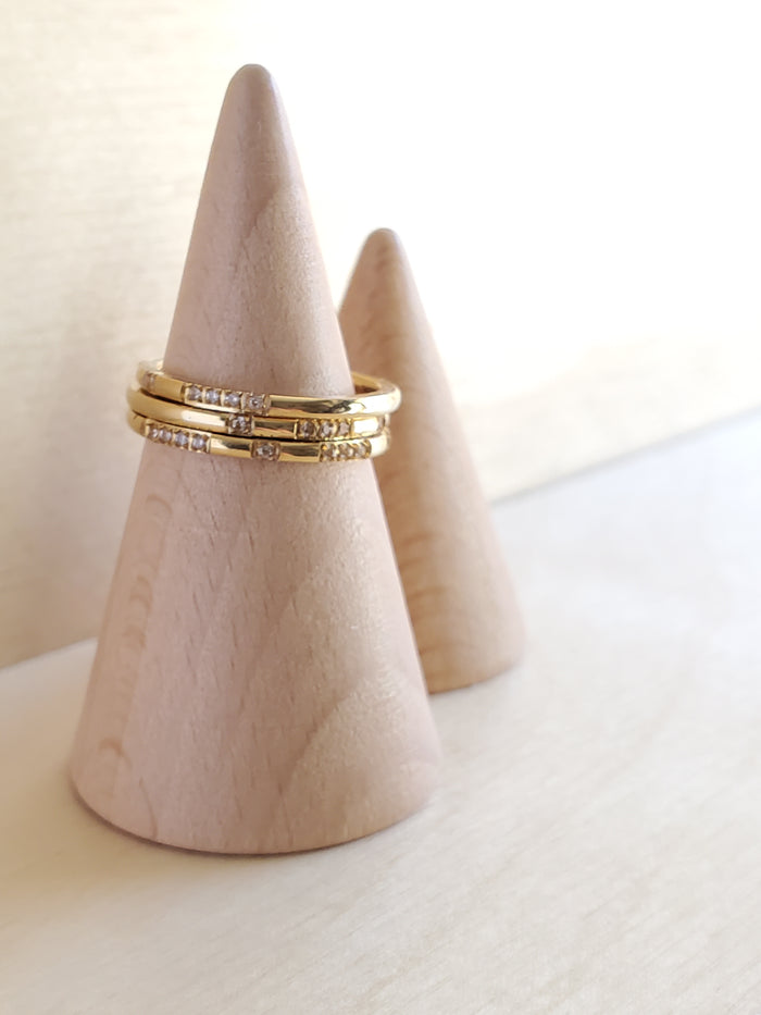 Stackable Pave Ring