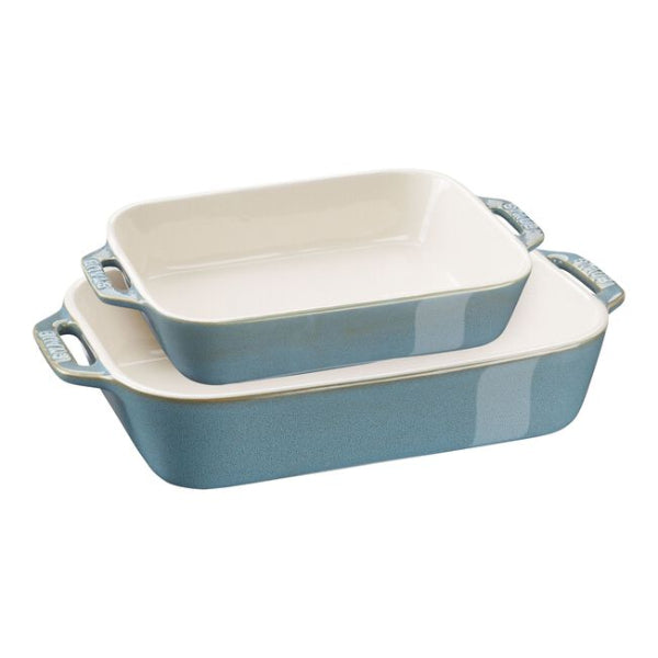 Staub Ceramic Baking Dishes, set of 2
