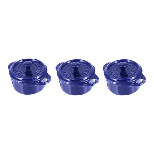 Staub Stoneware Mini Dutch Ovens