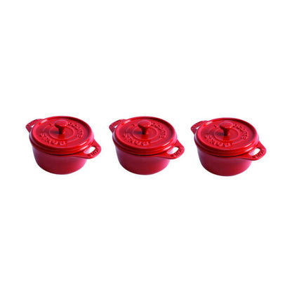 Staub Stoneware Mini Dutch Ovens