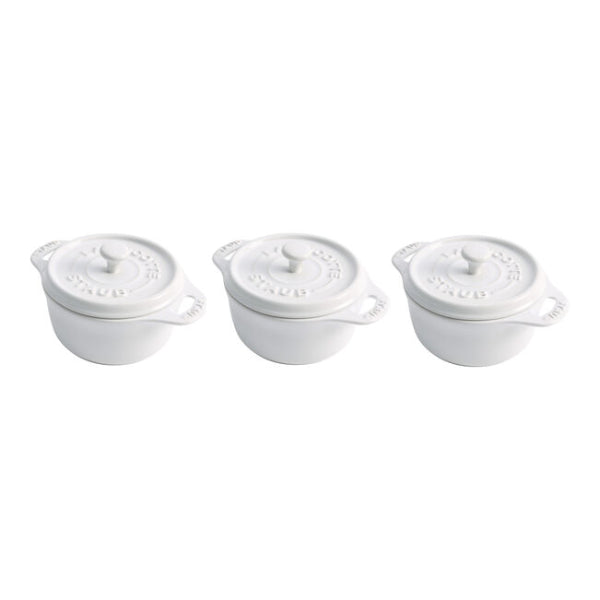 Staub Stoneware Mini Dutch Ovens