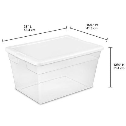 Sterilite 56 Qt Clearview Storage Box